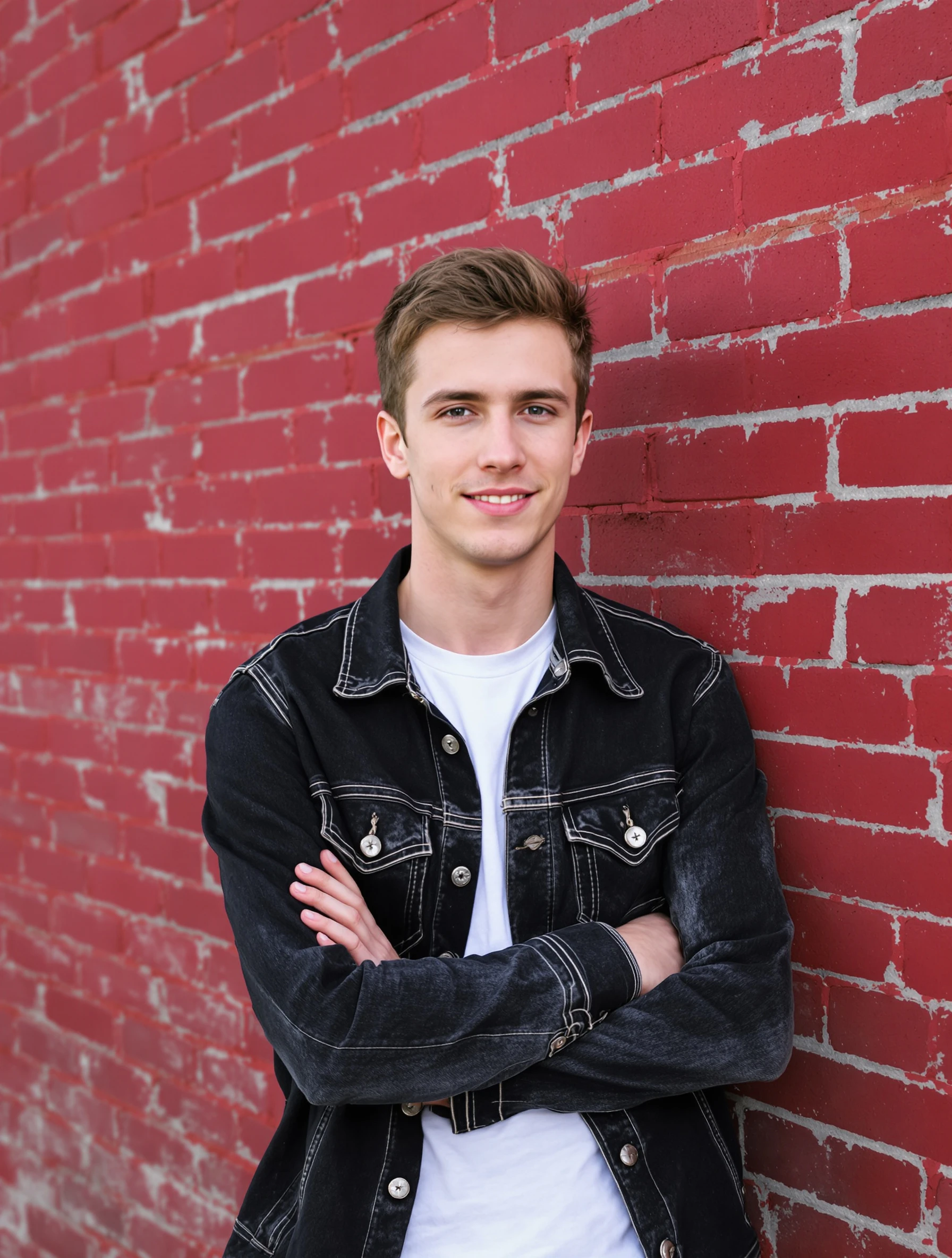 Senior portrait of a young man