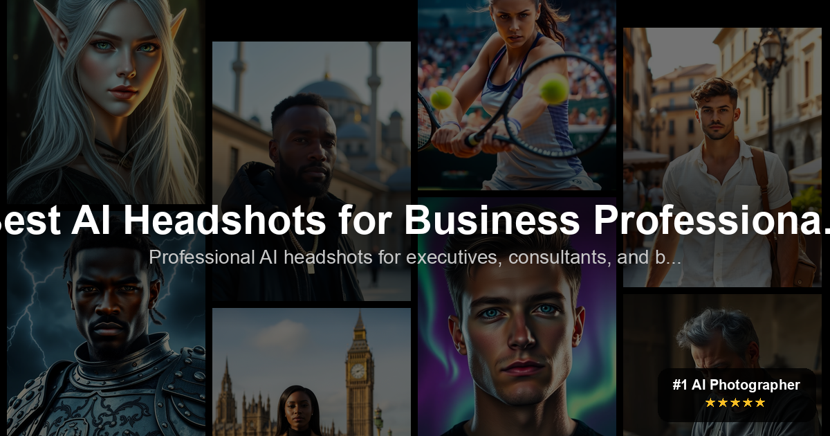 Best AI Headshot Generators for Business Teams