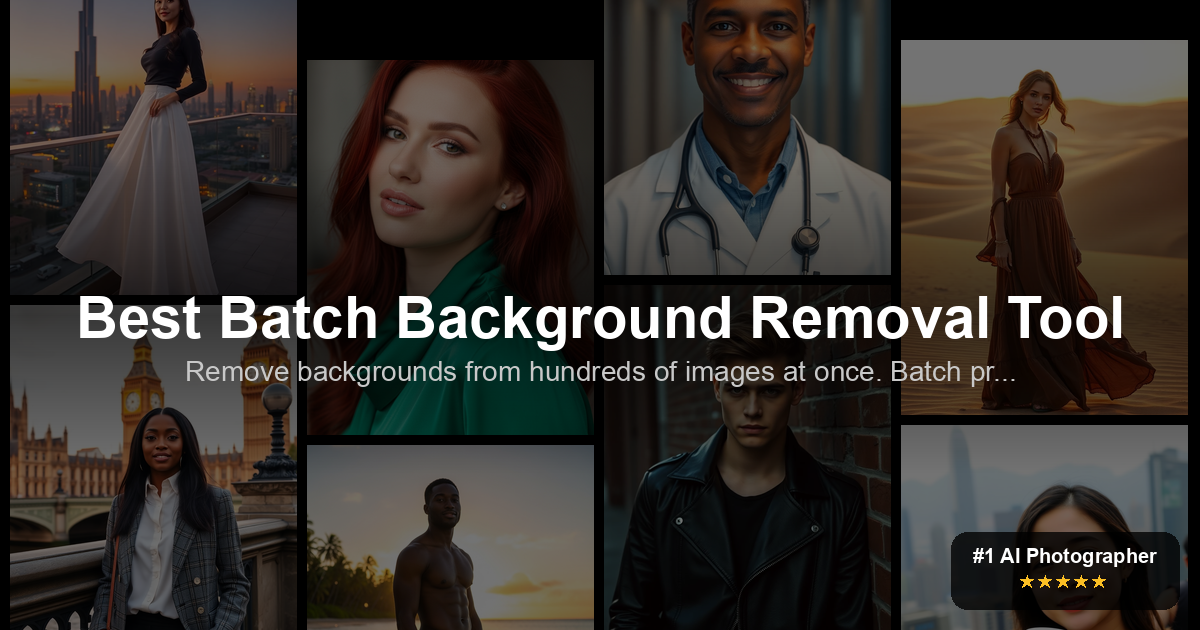 Best Batch Background Removal Tool