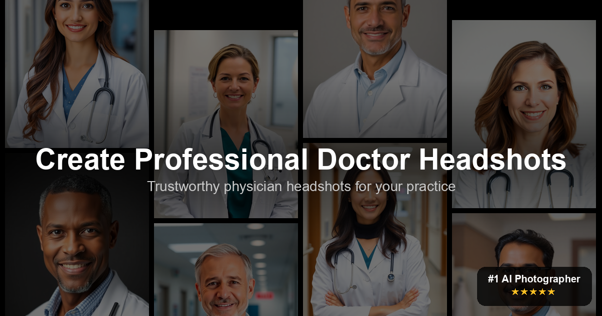 AI Headshots for Doctors