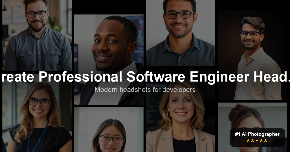 AI Email Signature Headshots for Software Engineers