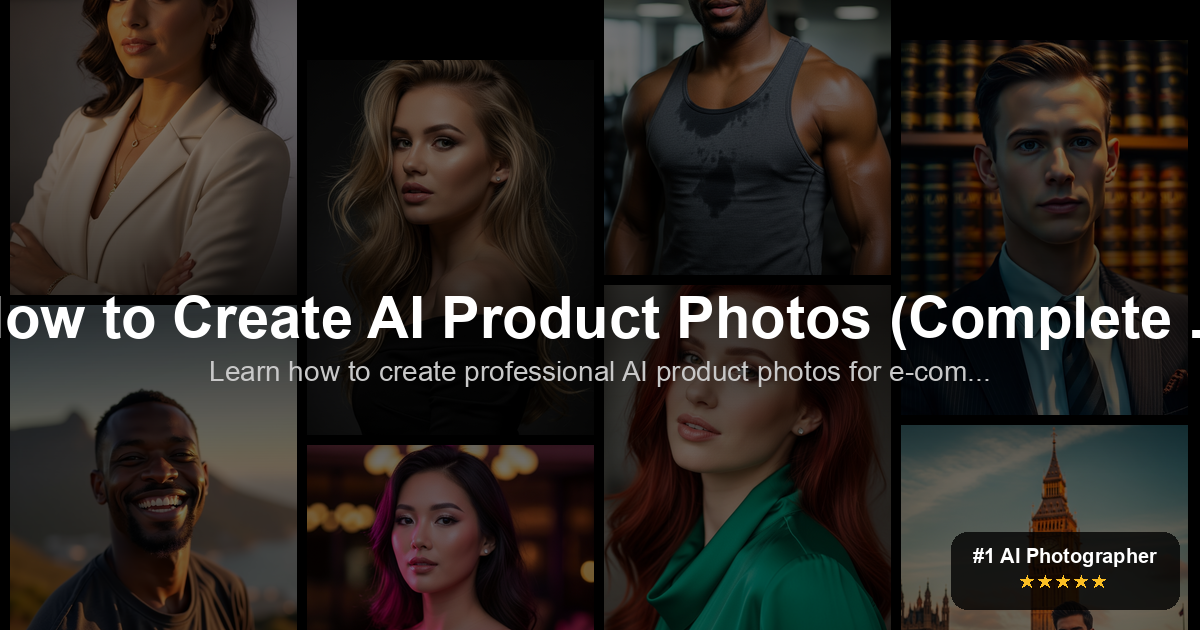 How to Create AI Product Photos