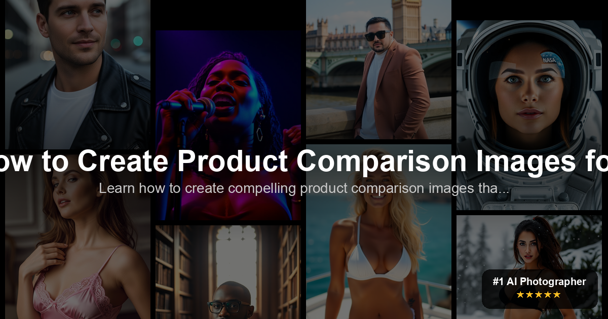 How to Create Product Comparison Images