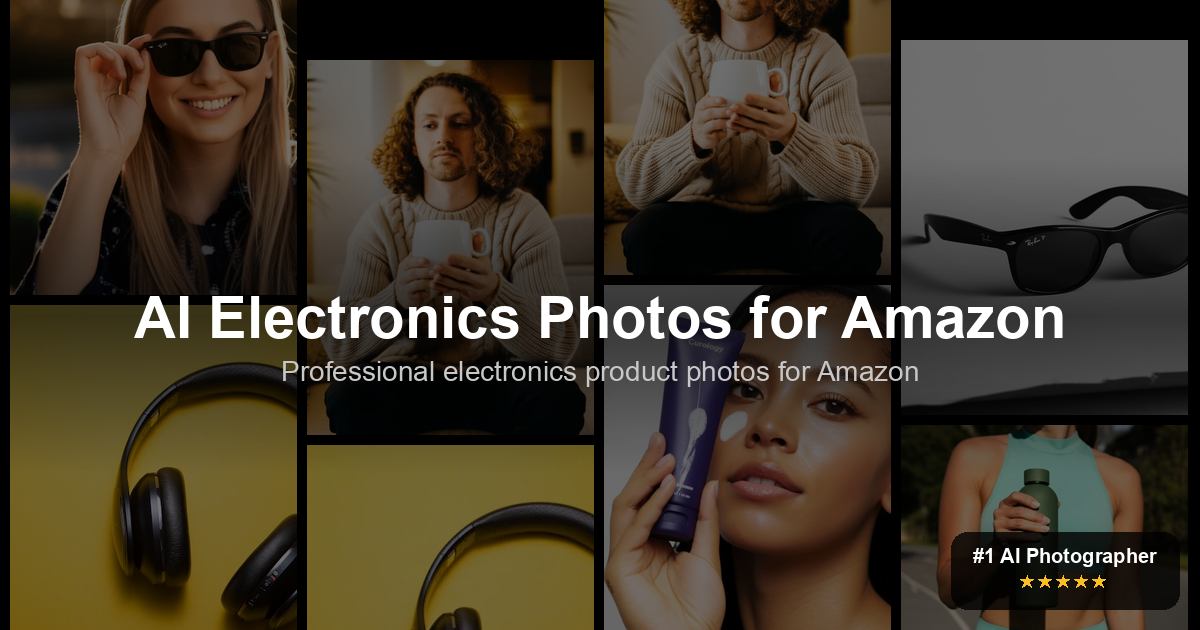 AI Electronics Photography for Amazon