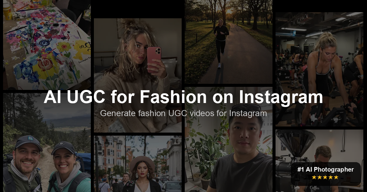 AI UGC Videos for Fashion on Instagram