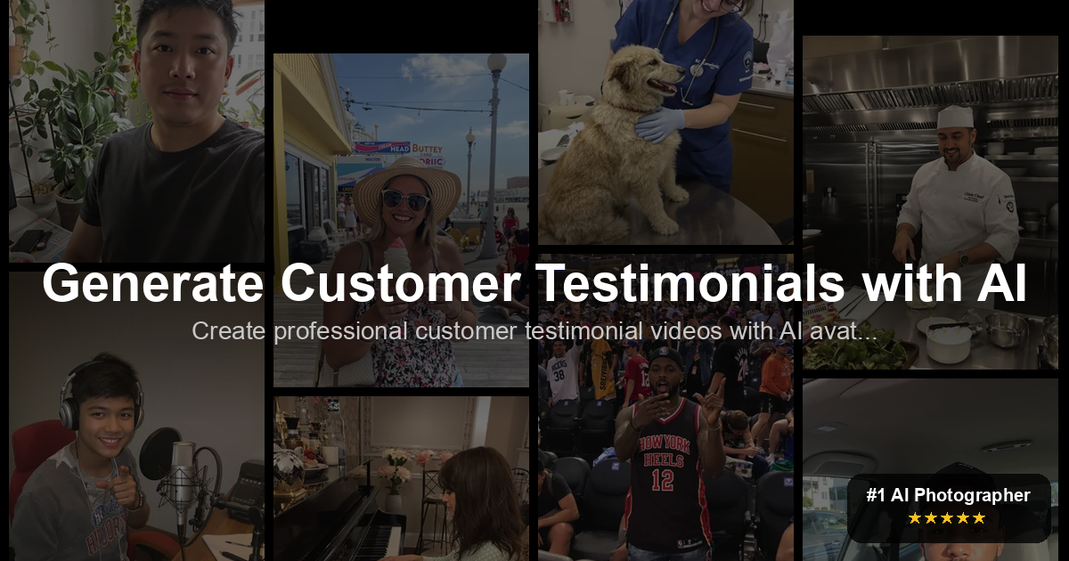 AI Testimonial Video Generator | PixelPanda
