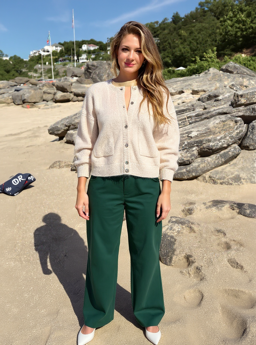 Ashley wearing product